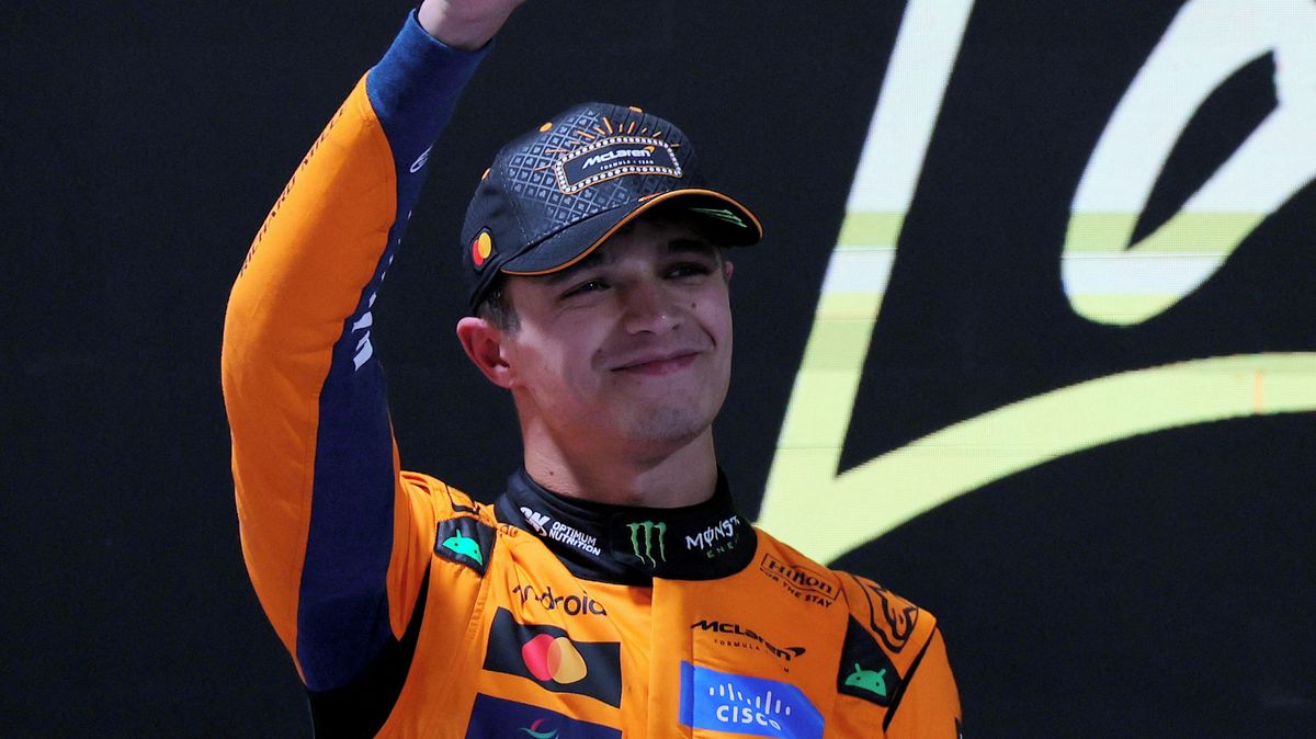 Norris bude v Las Vegas útočit na vítězný hattrick